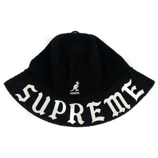 シュプリーム(Supreme)のSUPREME シュプリーム Kangol Bermuda Casual Hat ハット 黒 サイズL 正規品 / 32035(ハット)