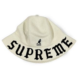 シュプリーム(Supreme)のSUPREME シュプリーム Kangol Bermuda Casual Hat ハット 白 サイズL 正規品 / 32036(ハット)