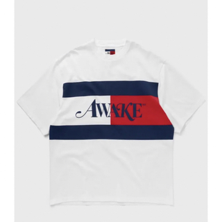 アウェイク(AWAKE)のTOMMY x AWAKE NY FLAG TEE WHITE XL Tシャツ(Tシャツ/カットソー(半袖/袖なし))