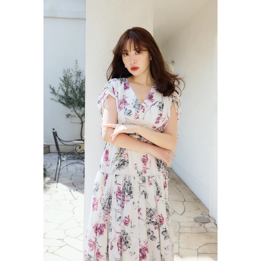 Her lip to(ハーリップトゥ)のherlipto full of love long dress Mサイズ レディースのワンピース(ロングワンピース/マキシワンピース)の商品写真