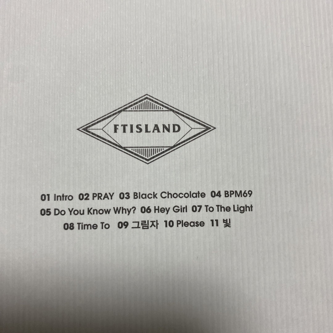 FTISLAND(エフティーアイランド)のFTISLAND 2015 韓国アルバム［I WILL］ エンタメ/ホビーのCD(K-POP/アジア)の商品写真