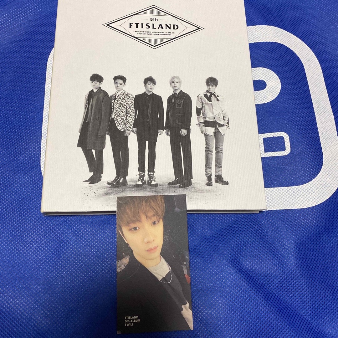 FTISLAND(エフティーアイランド)のFTISLAND 2015 韓国アルバム［I WILL］ エンタメ/ホビーのCD(K-POP/アジア)の商品写真