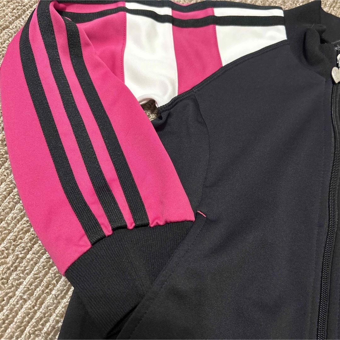 adidas(アディダス)のadidas☆ジャージ(上) キッズ/ベビー/マタニティのキッズ服女の子用(90cm~)(ジャケット/上着)の商品写真