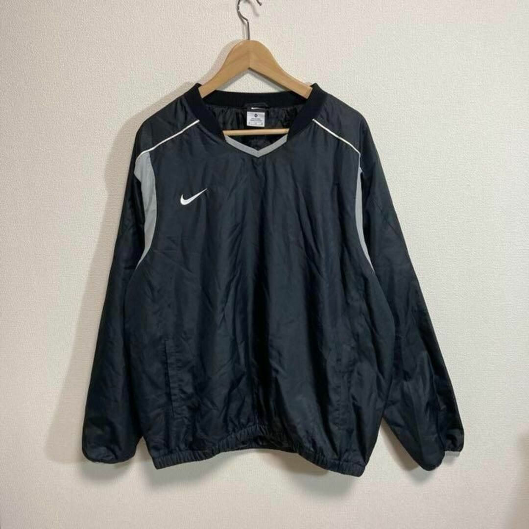 XL NIKE ナイキ★トリコカラー ナイロンジャケットピステプルオーバー