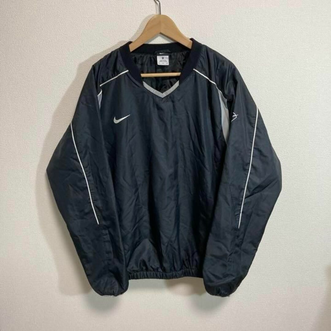 XL NIKE ナイキ★トリコカラー ナイロンジャケットピステプルオーバー