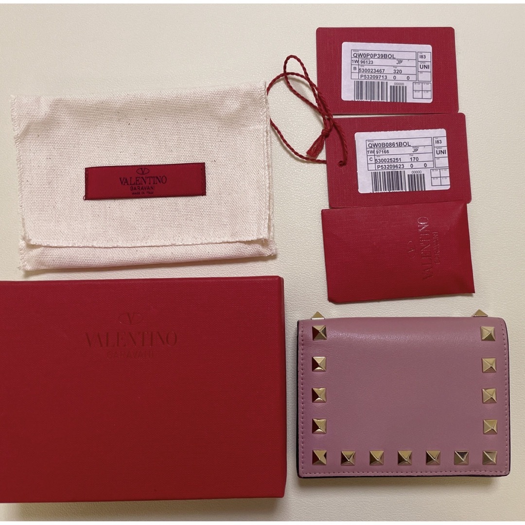 valentino 財布 ピンク - 財布