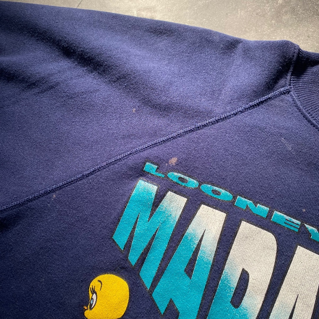 90s looneytunes ルーニーテューンズ スウェット USA製 の通販
