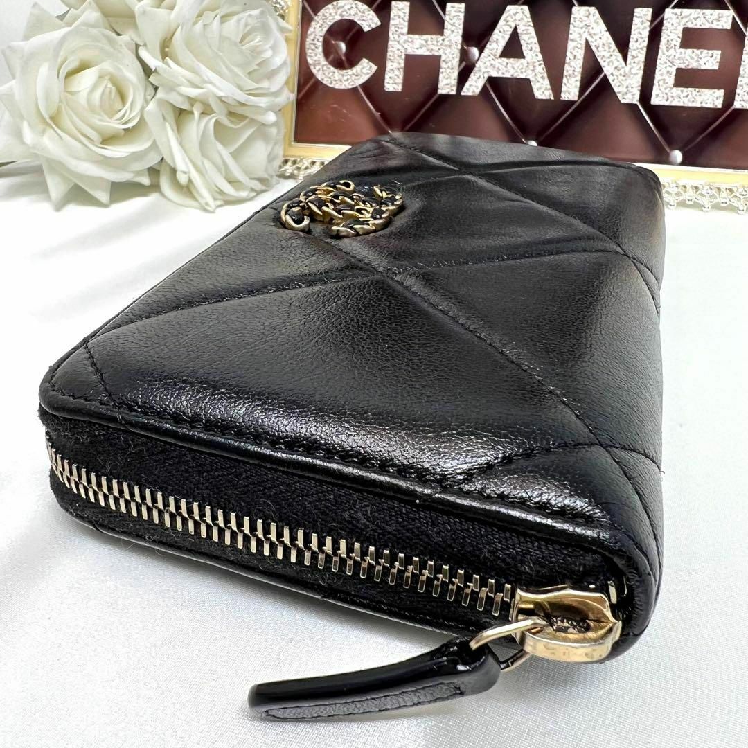 【専用】CHANEL シャネル 19 ラウンドジップ 長財布