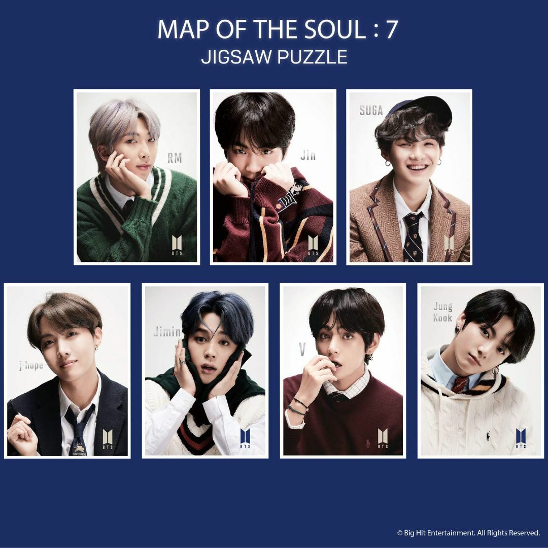 108ピース ジグソーパズル BTS MAP OF THE SOUL : 7 - 1