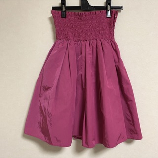 マーキュリーデュオ(MERCURYDUO)の紅紫色スカート マーキュリーデュオ(ひざ丈スカート)