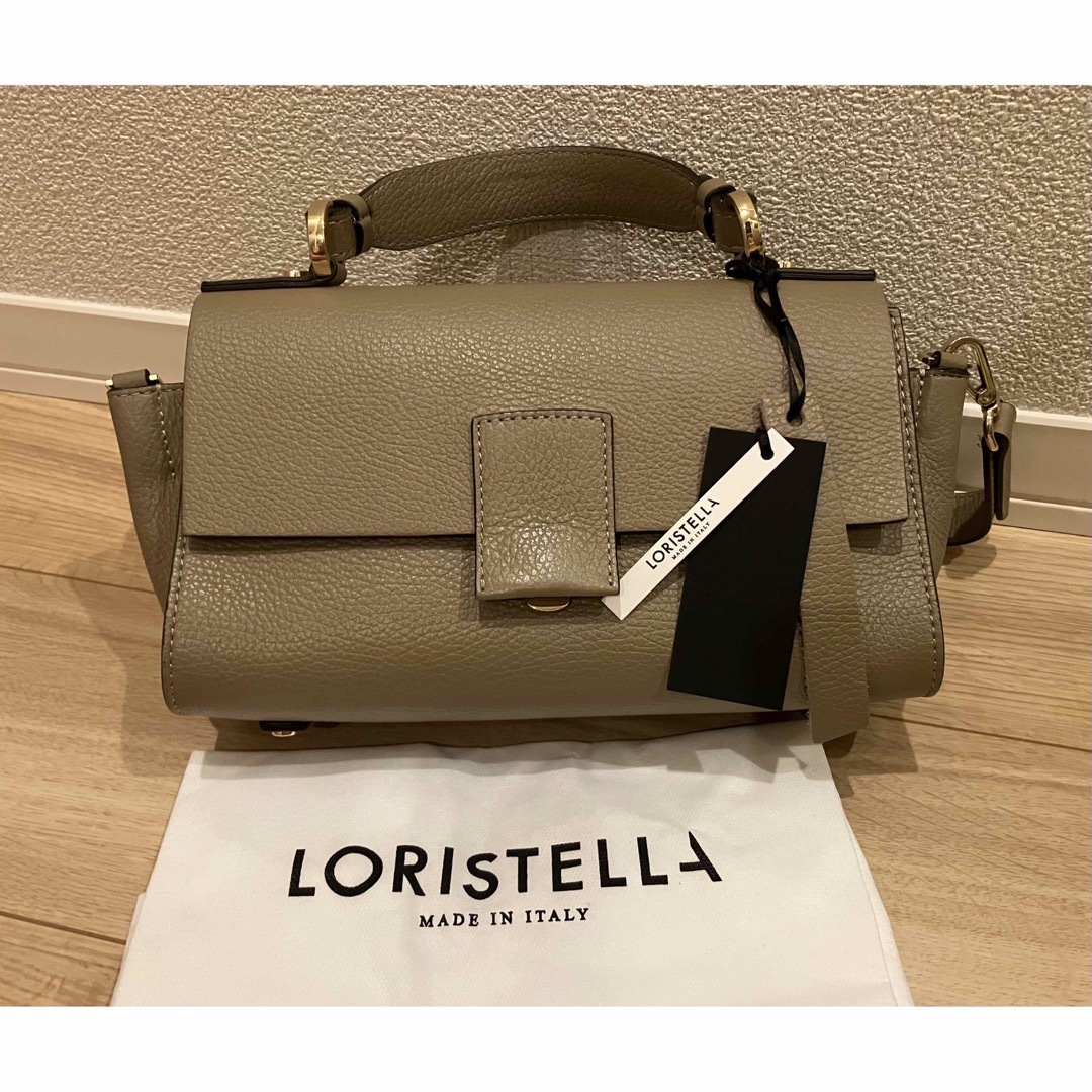 【美品】LORISTELLA ロリスティッラ BETH バッグ 2way トープ