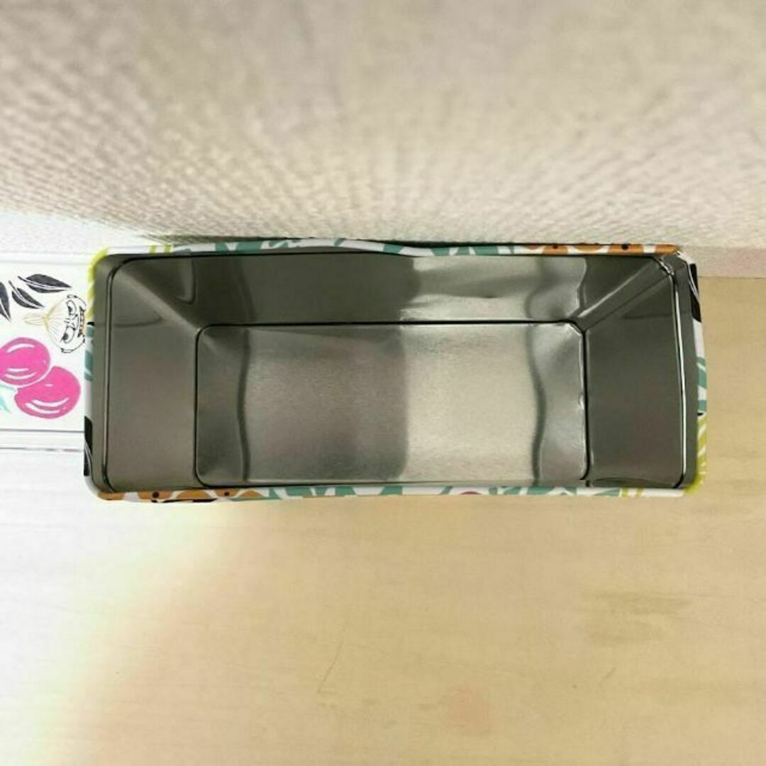 Martinex ムーミン パパイヤ缶(四角) 15.5×16.5×6.5cm インテリア/住まい/日用品のキッチン/食器(容器)の商品写真