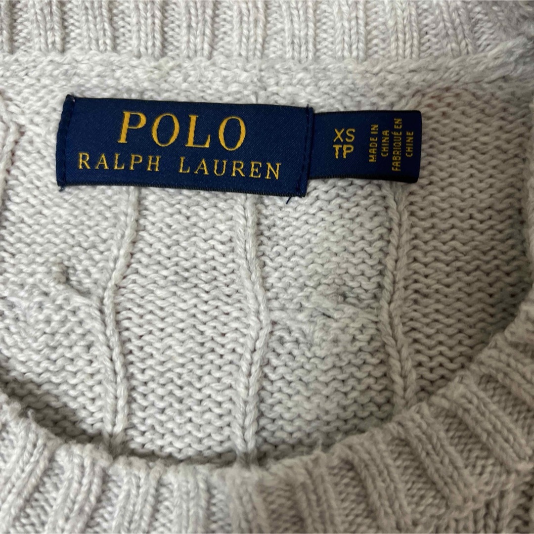 Ralph Lauren(ラルフローレン)のRalph Laurenケーブルニット コットン セーター メンズのトップス(ニット/セーター)の商品写真