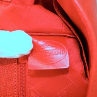 LONGCHAMP - ロンシャン 2wayレザーショルダーバッグ 赤 ターンロック