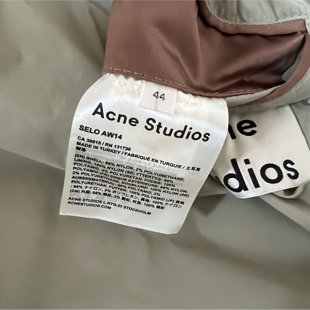 Acne Studios(アクネストゥディオズ)のacne studios ma-1 ピンクブラウン 44 メンズのジャケット/アウター(ブルゾン)の商品写真