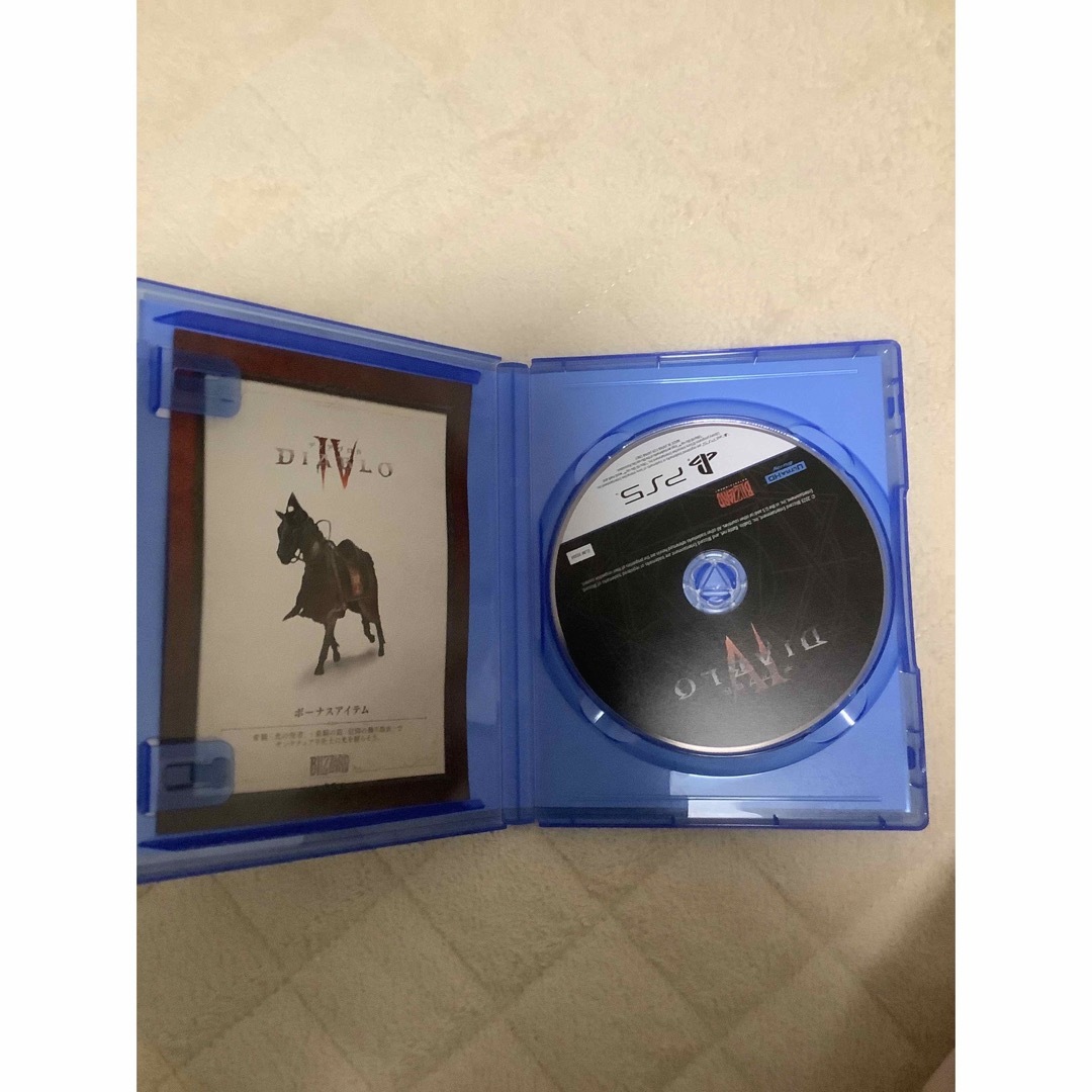 PlayStation(プレイステーション)のディアブロ4 PS5 エンタメ/ホビーのゲームソフト/ゲーム機本体(家庭用ゲームソフト)の商品写真