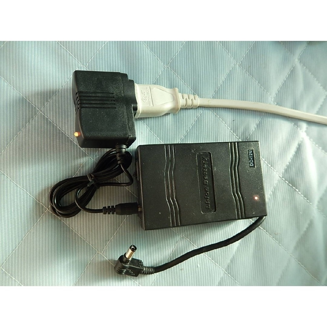 二輪用 ETC 日本無線JRM-12 リチウムイオン電池 + USB昇圧コード