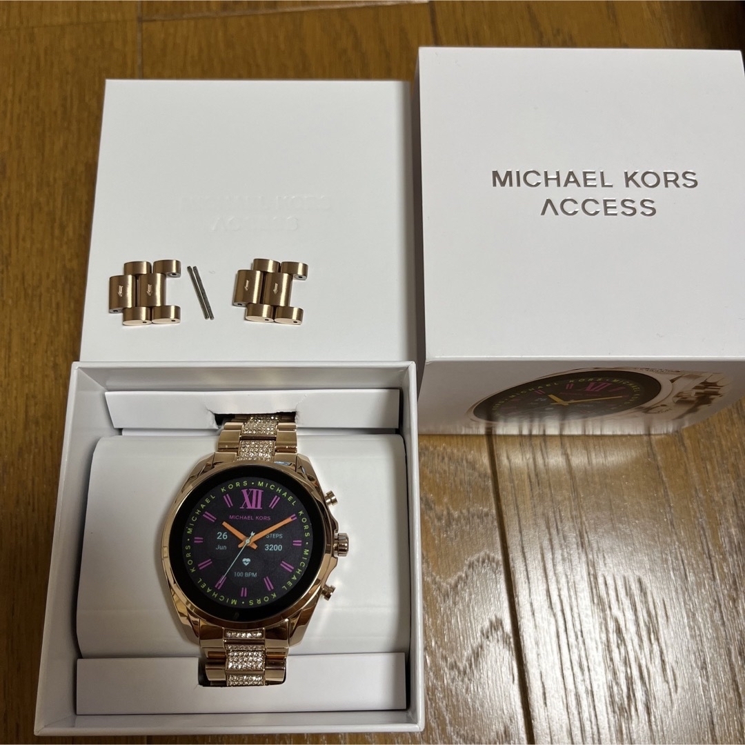 Michael Kors(マイケルコース)のマイケルコース スマートウォッチ レディースのファッション小物(腕時計)の商品写真