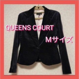 クイーンズコート(QUEENS COURT)のQUEENS COURT ジャケット　スーツ　アウター　ジャケット　ネービー　M(テーラードジャケット)