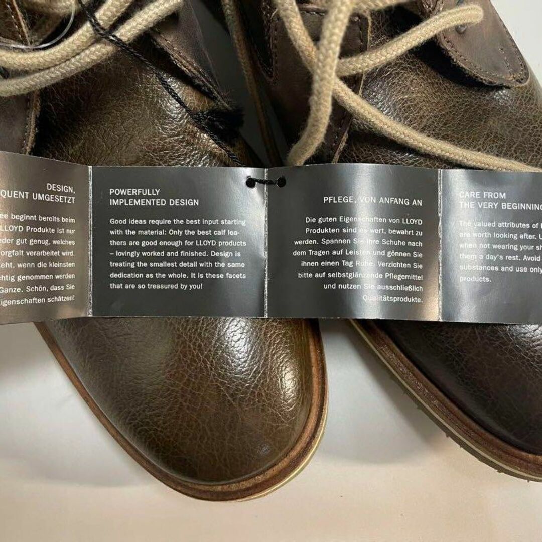 新品・未使用　LLOYD/ ドイツ製 革靴  ブラウン 茶色