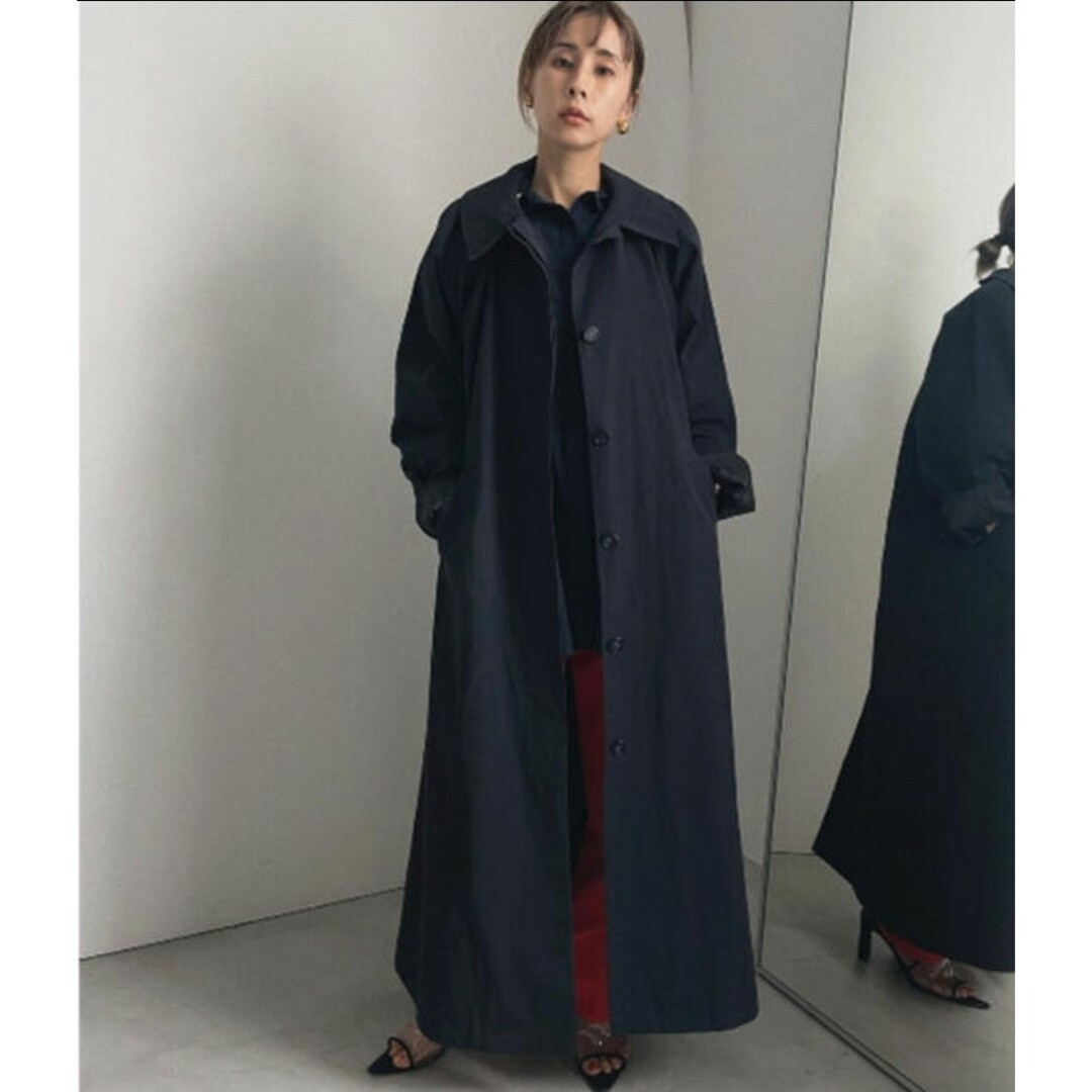 Ameri VINTAGE(アメリヴィンテージ)のEMBROIDERY COLLAR COAT レディースのジャケット/アウター(ロングコート)の商品写真