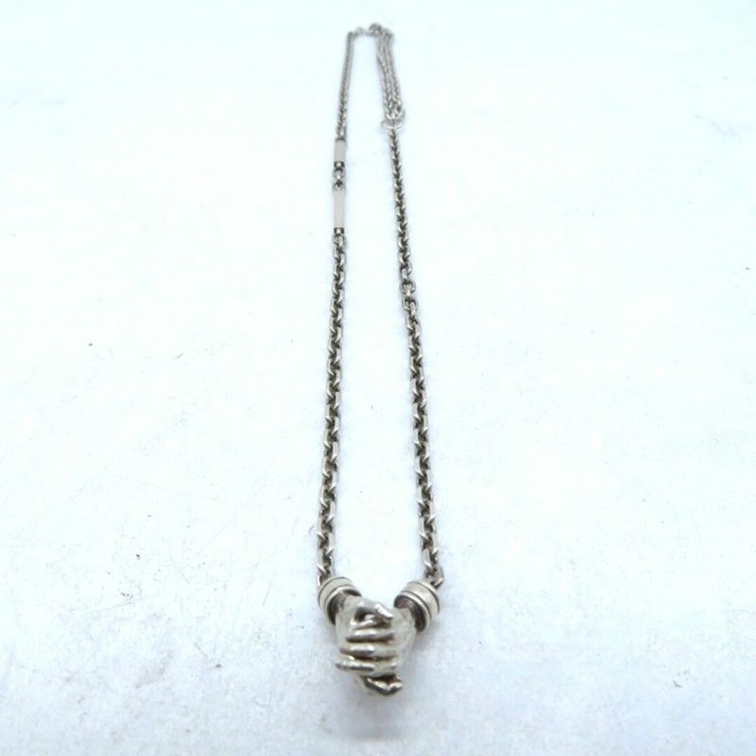 MARTYRE SHAKE HANDS NECKLACE マルティル ハンズ シルバー ネックレス