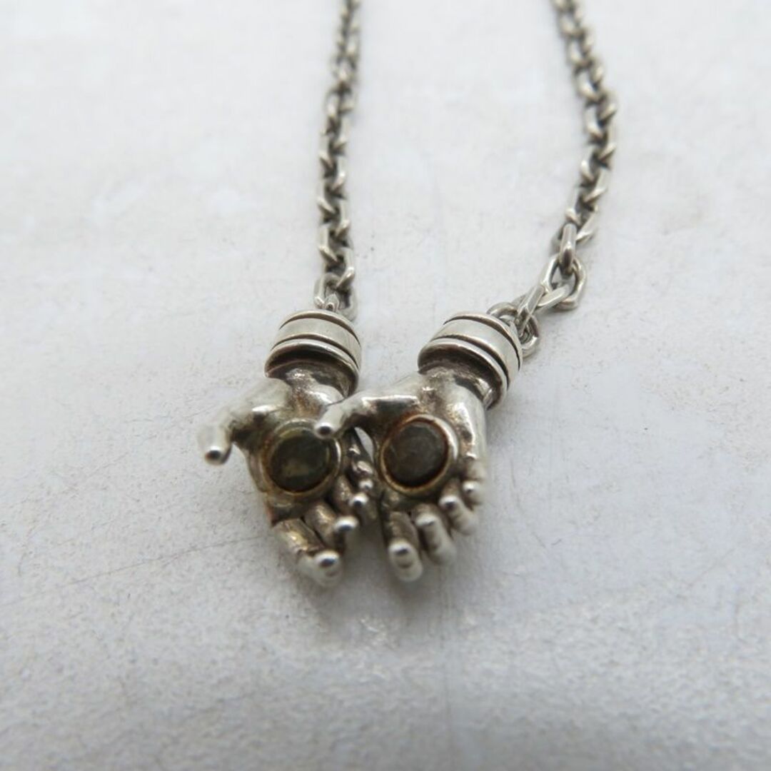 MARTYRE SHAKE HANDS NECKLACE マルティル ハンズ シルバー ネックレス 2