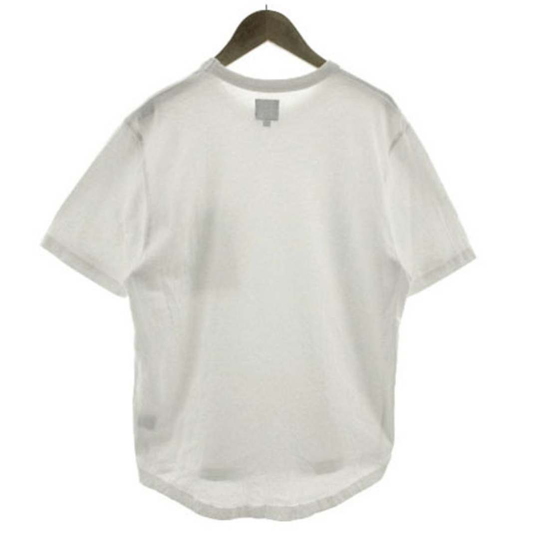 COMME CA COMMUNE(コムサコミューン)のコムサコミューン Ｔシャツ ポケT 胸ポケ 丸首 半袖 コットン オフ白 M メンズのトップス(Tシャツ/カットソー(半袖/袖なし))の商品写真