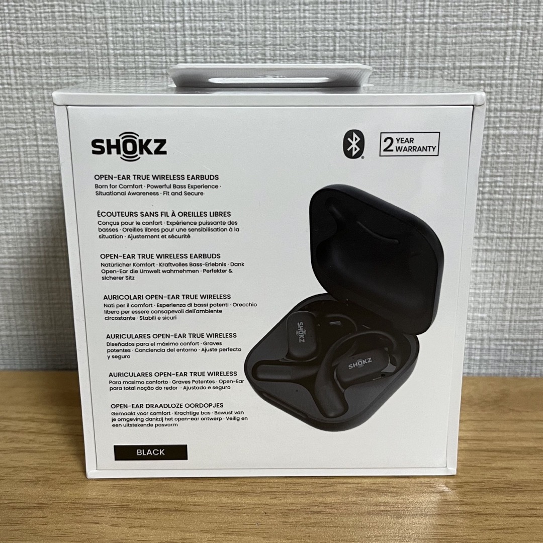 新品未開封★Shokz OPENFIT SKZ-EP-000020 ブラック