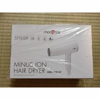 モッズヘア(mod's hair)のモッズヘア　マイナスイオン　ドライヤー　新品　未開封(ドライヤー)