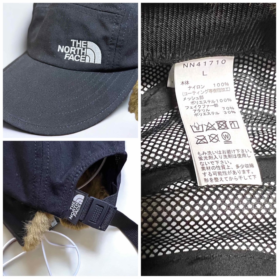 新品 ノースフェイス Badland Cap Lサイズ　ブラック　NN41710