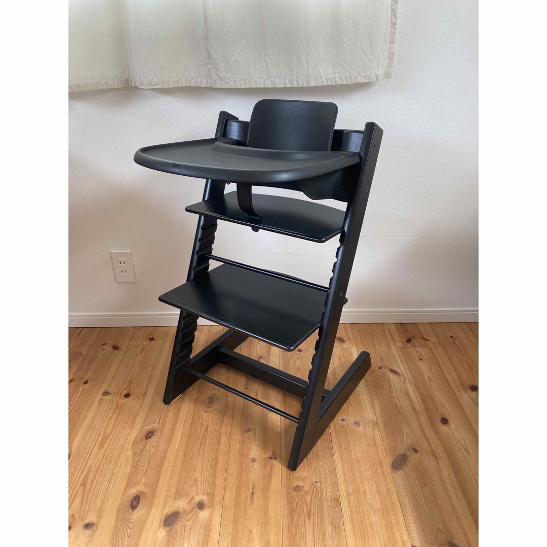 美品】 値下げ ストッケ トリップトラップ ベビーセット トレイ付