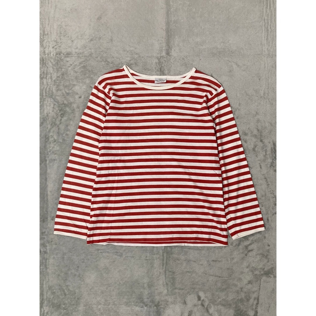 marimekko マリメッコ ボーダー ロング Tシャツ ロンT カットソー