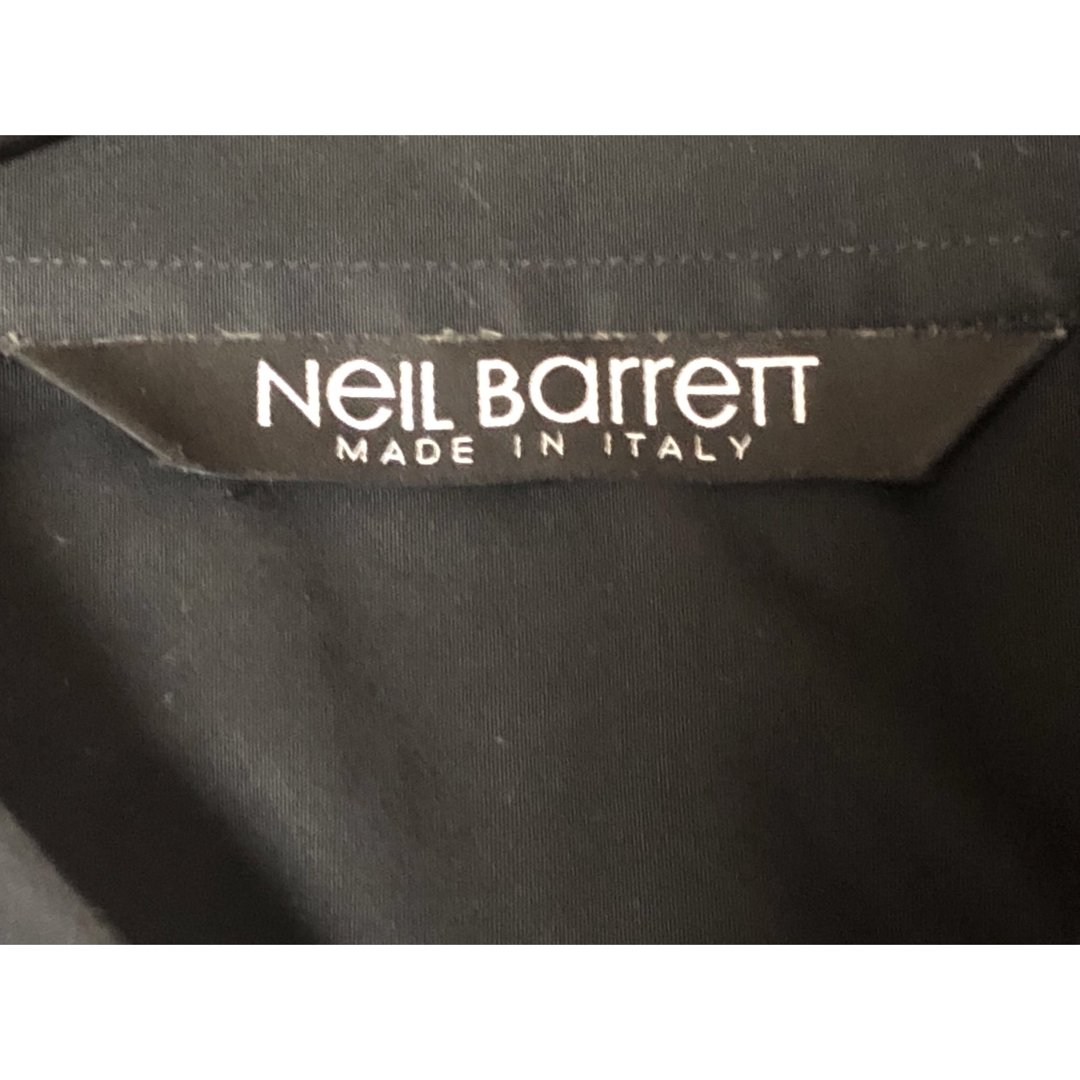 NelL BarreTT サンダーボルト柄 バイカラーシャツ 草彅剛さん着用