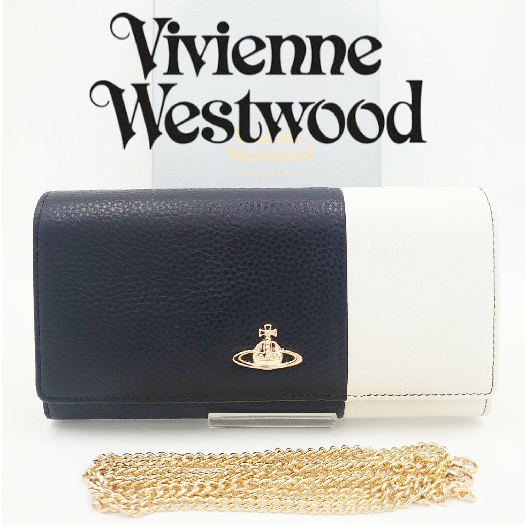 新品】Vivienne Westwood 長財布 チェーンウォレット-