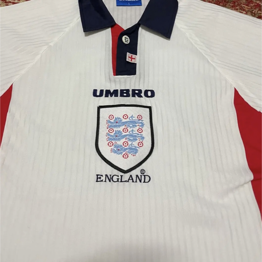 UMBRO イングランド代表ユニフォーム vintageTシャツ - Tシャツ