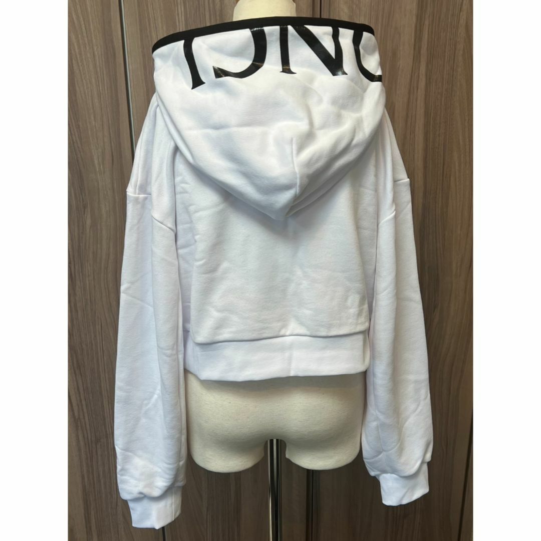 ☆新品未使用・本物保証☆MONCLER Cropped パーカー XS　白色