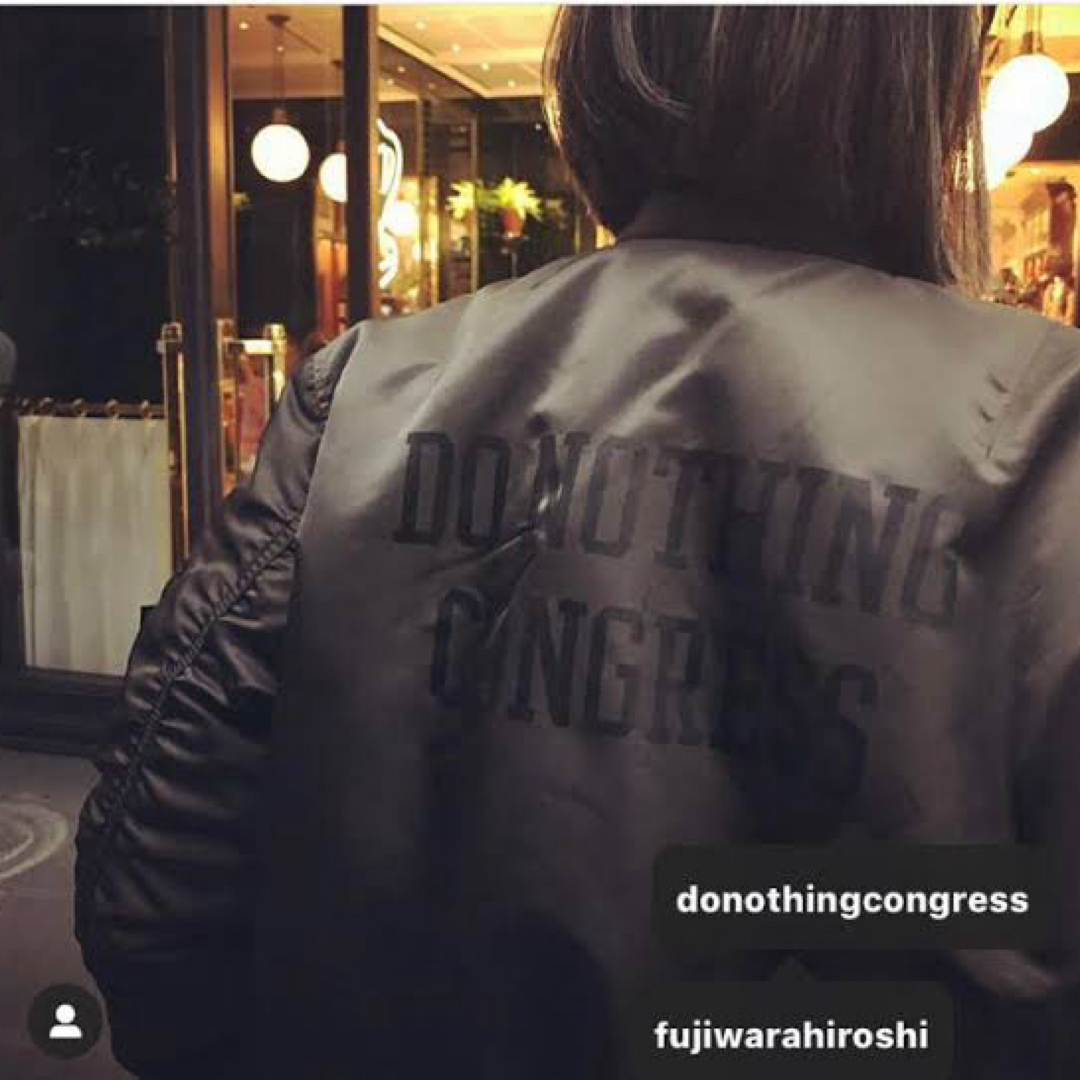 DoNothingCongress × ALPHA MA-1 Lサイズ