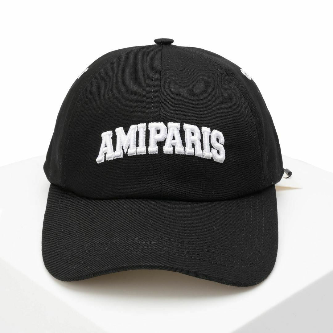 ami(アミ)の新品 AMI Paris ユニセックス ロゴ刺繍 キャップ メンズの帽子(キャップ)の商品写真