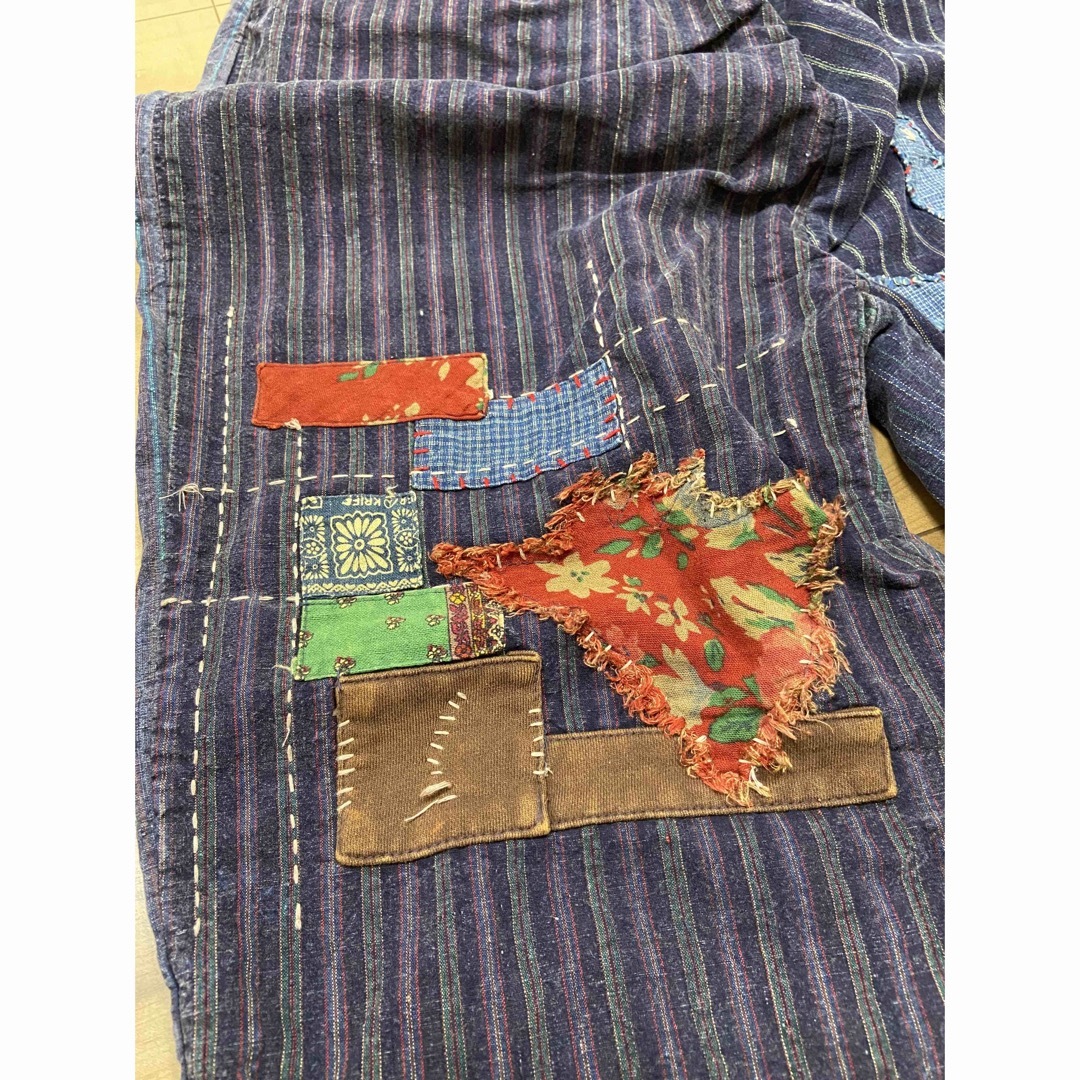 アンティーク調ゆったり刺繍サボテンパンツ