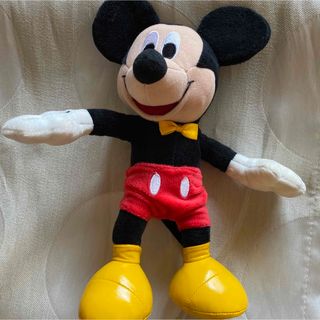 ディズニー(Disney)のミッキー　ぬいぐるみ　手足可動　ディズニー　人形(キャラクターグッズ)