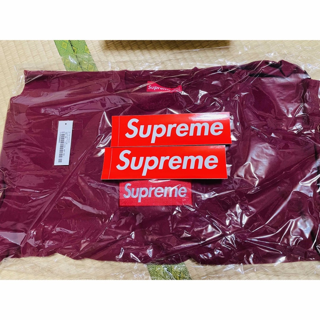 Supreme - Supreme Box Logo Crewneck Cardinalの通販 by ヒガシ's ...