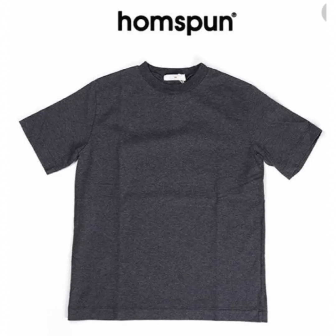 homspun ホームスパン 40/2 天竺 半袖 Tシャツ  ‼︎