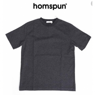 ホームスパン(homspun)のhomspun ホームスパン 40/2 天竺 半袖 Tシャツ  ‼︎(Tシャツ(半袖/袖なし))