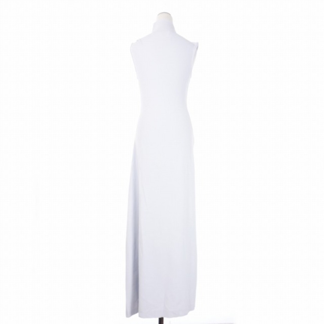 36cm身幅オフホワイト OFF WHITE スパイラル スプリット ドレス ワンピース