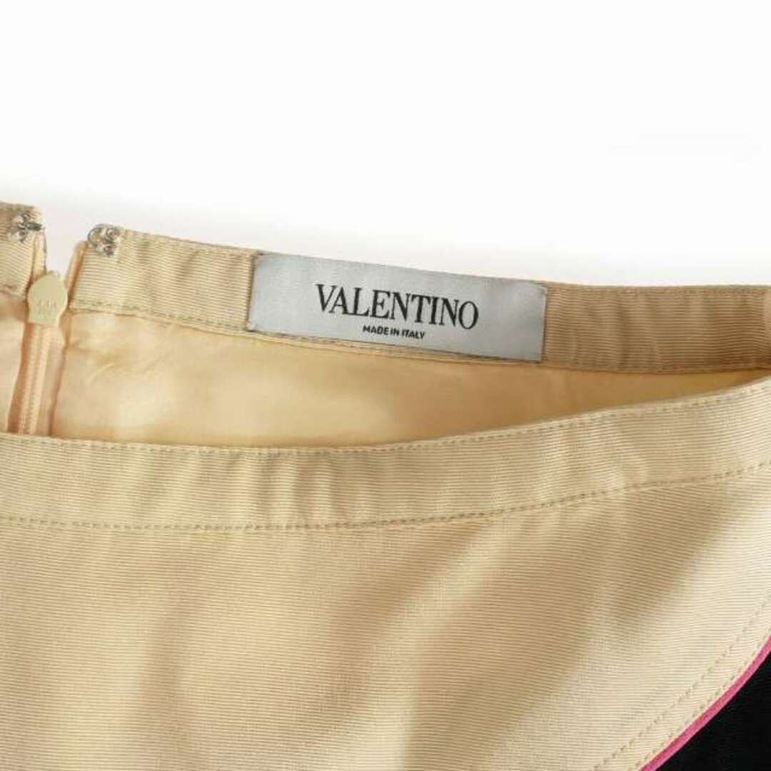 【ほぼ未使用】VALENTINO シルクプリーツスカート