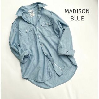 【本日終了】新品 MADISONBLUE ハンプトン ウール シャツ 01