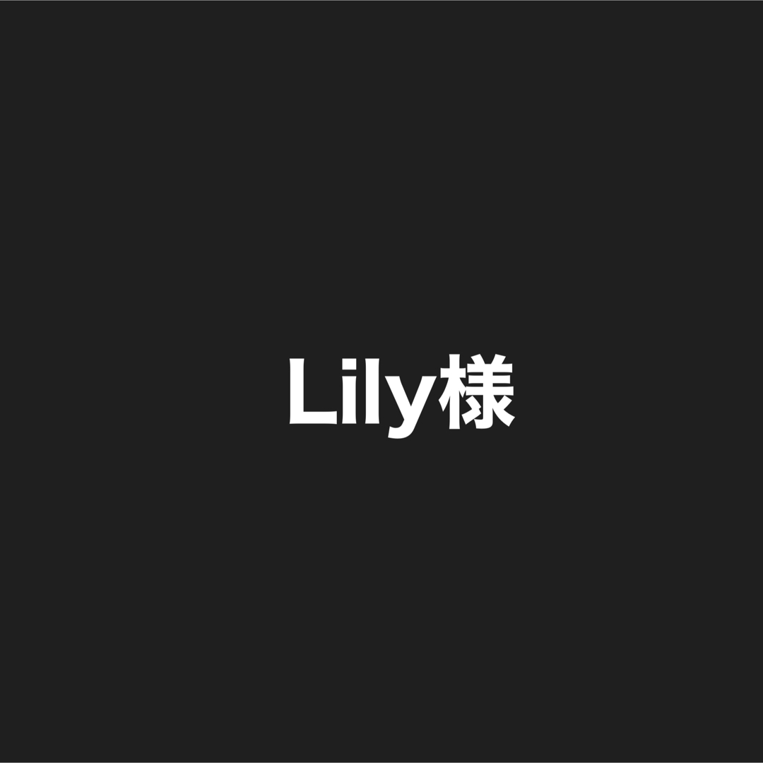 lilyさま 専用