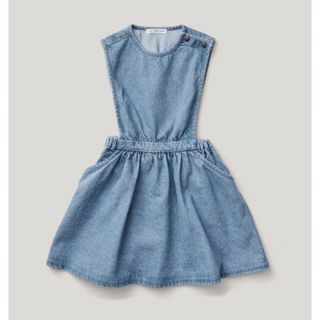 soor ploom 2y ボーダー ワンピース ストライプ グリーン