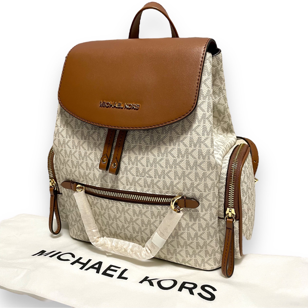 【未使用品】MICHAL KORS マイケルコース バッグパック バニラ